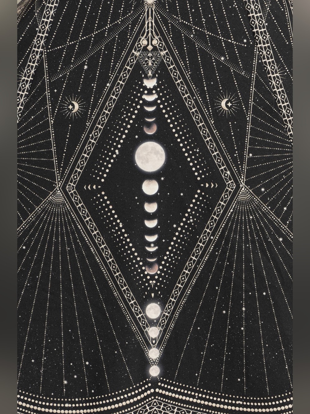 BlackMilk | NWOT Moon Phases Longline Evil Tee Dress - Picture 4 of 5